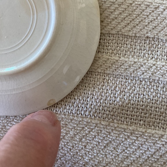 Hudson Majestic Antique (3) Homer Laughlin Butter Pats!! - Picture 3 of 6